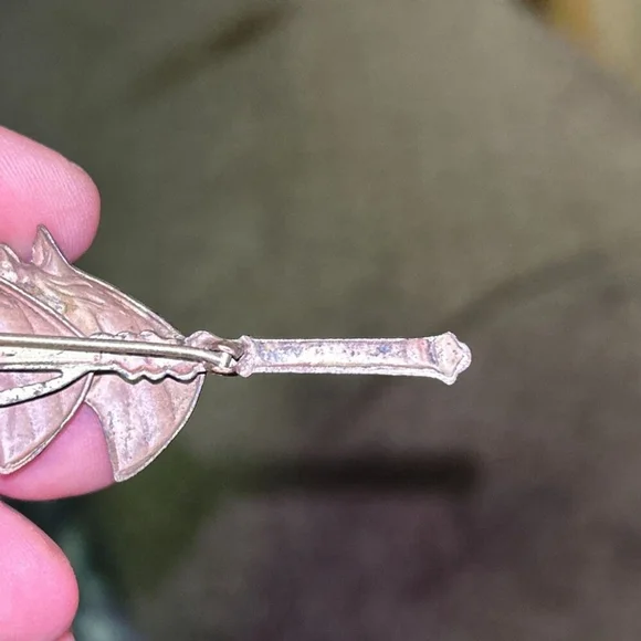 Vintage Silver Horse Head Brooch Pin - Picture 3 of 4